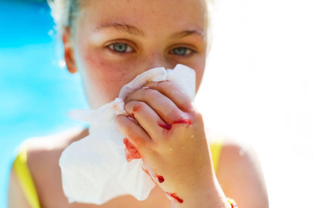 when to see pediatric ent doctor child nosebleed